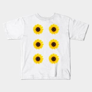 Six Sunflowers Kids T-Shirt